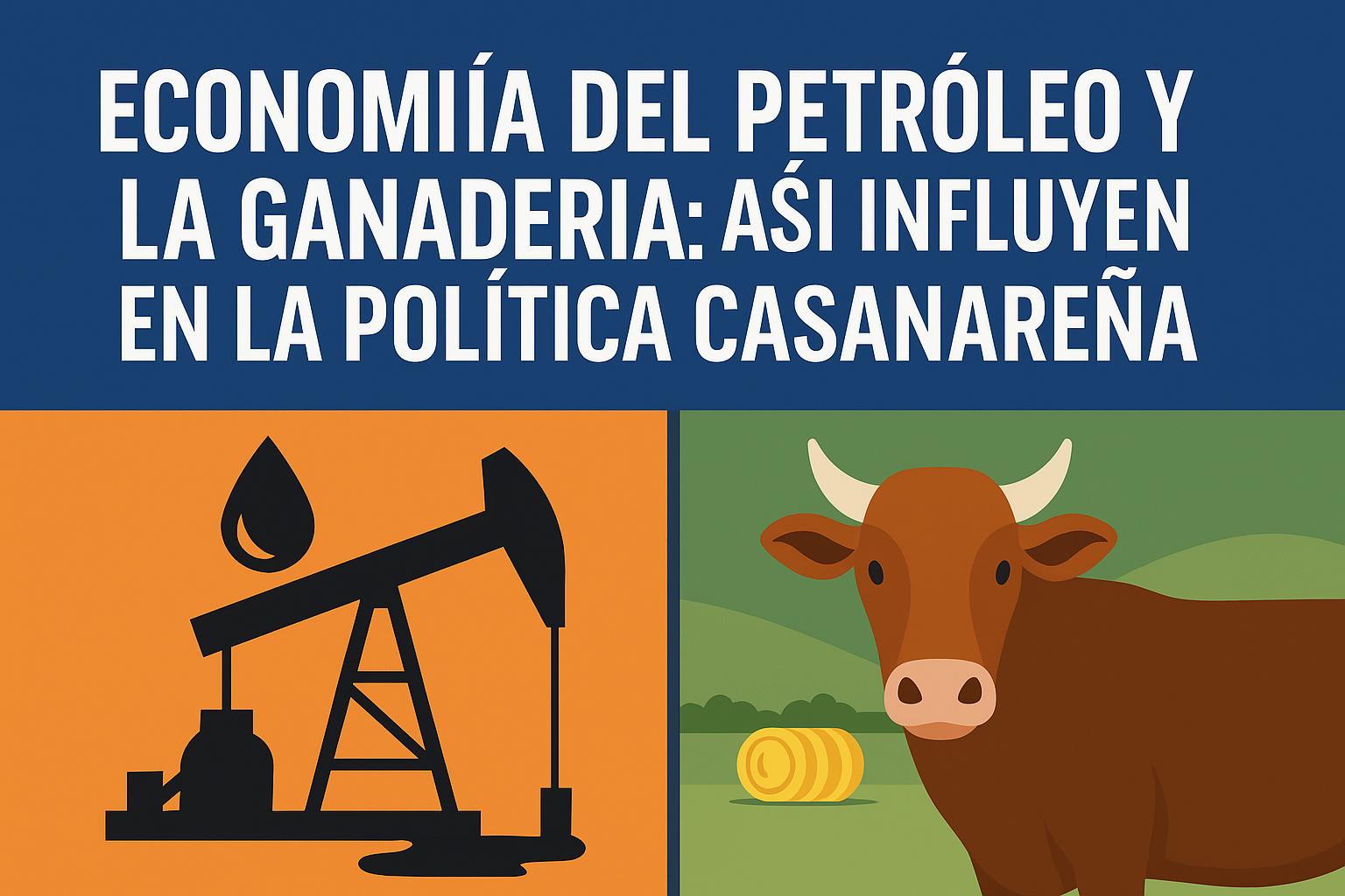 Economía del Petróleo y la Ganadería: Así Influyen en la Política Casanareña