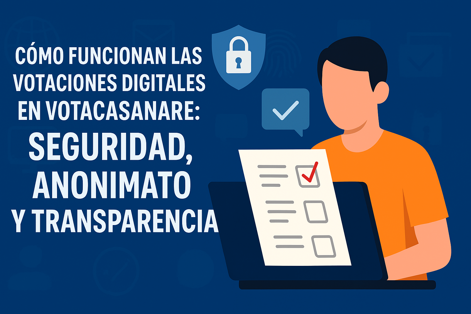 Cómo Funcionan las Votaciones Digitales en VotaCasanare: Seguridad, Anonimato y Transparencia